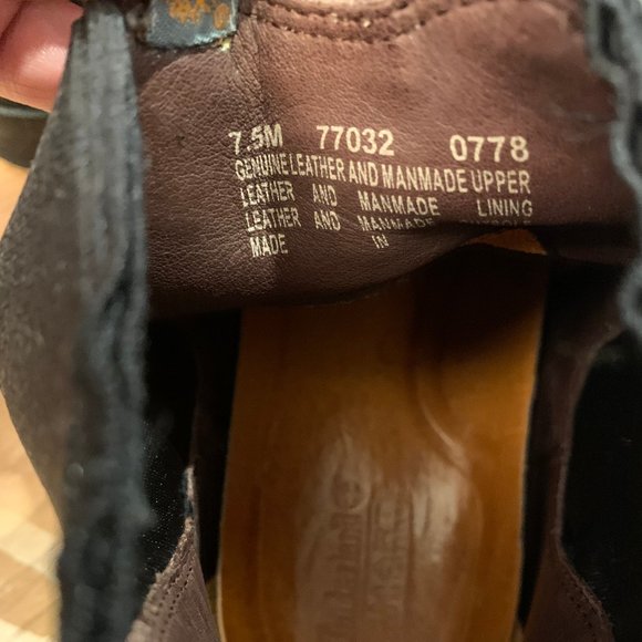 Timberland leather boots - Men's size 7.5 (but actually fit like US 8.5) - Picture 10 of 13